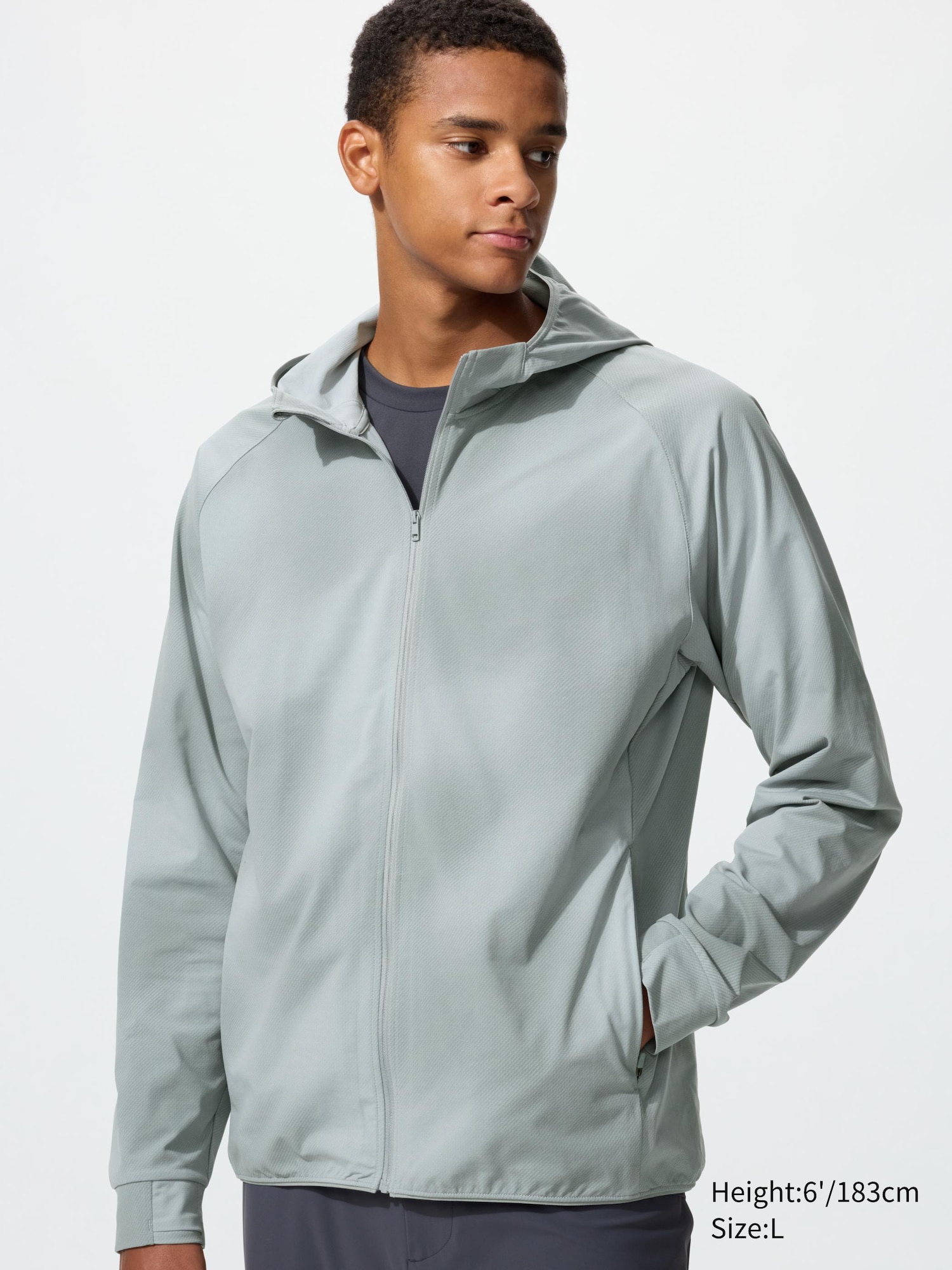 DRY-EX UV Protection Full-Zip Hoodie (Printed)