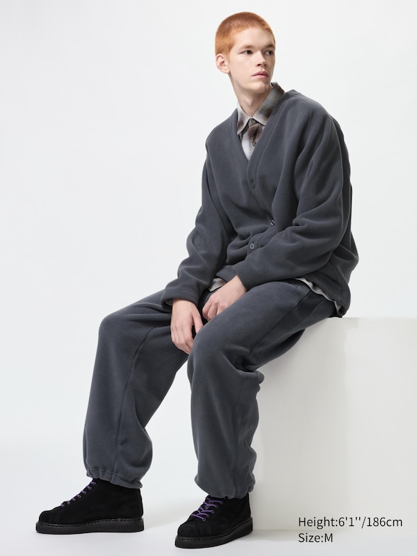 Fleece Wide Trousers