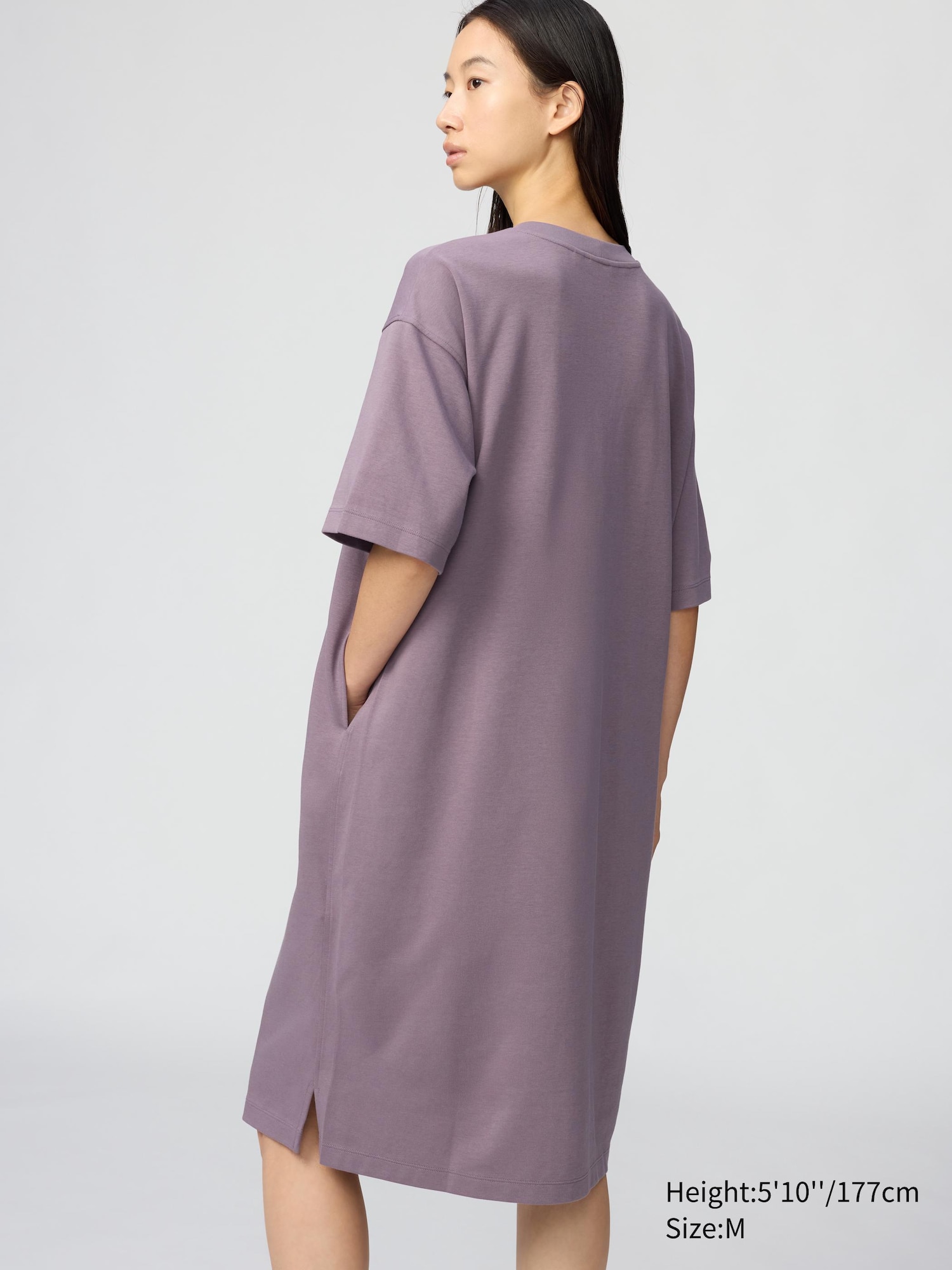 AIRism Cotton Relaxed Dress (Short Sleeve)