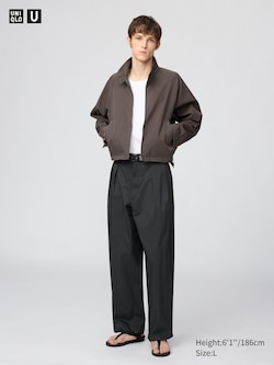 Pleated Wide Trousers