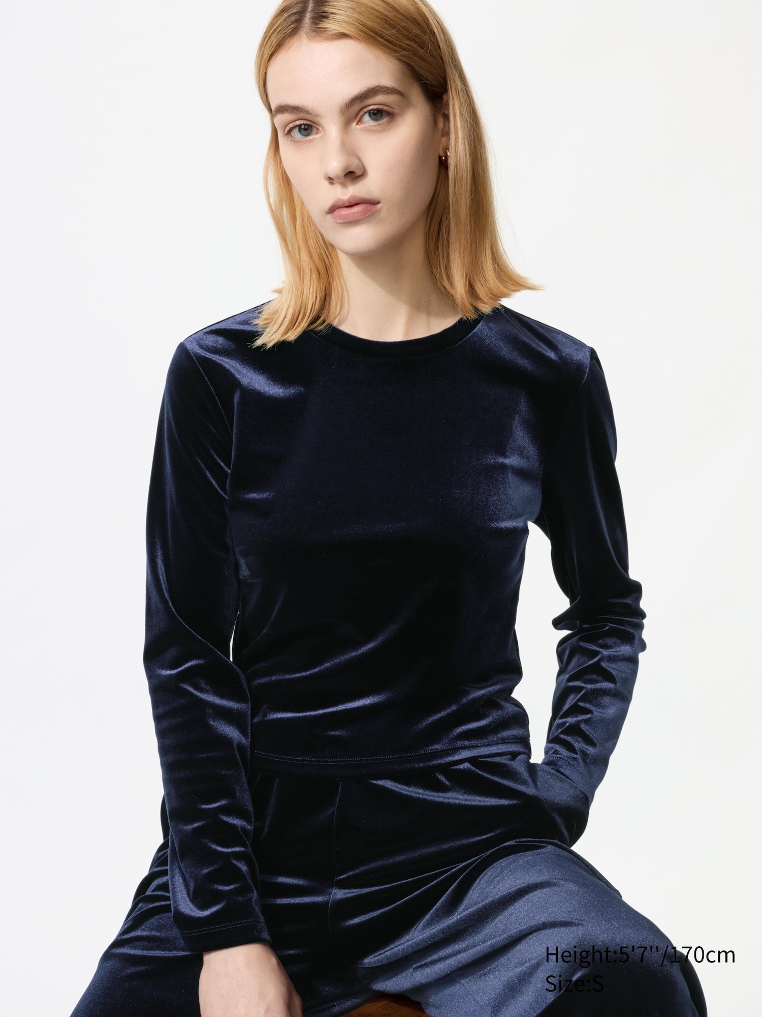 Soft Velour T-Shirt (Long Sleeve)