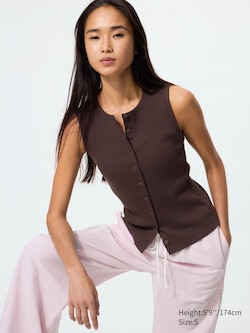 Button-Down Top (Sleeveless)