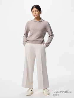 Wide Cropped Trousers