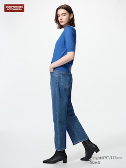 High Rise Straight Jeans