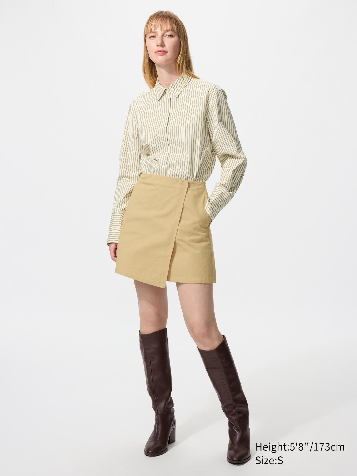 Cotton Mini Skirt