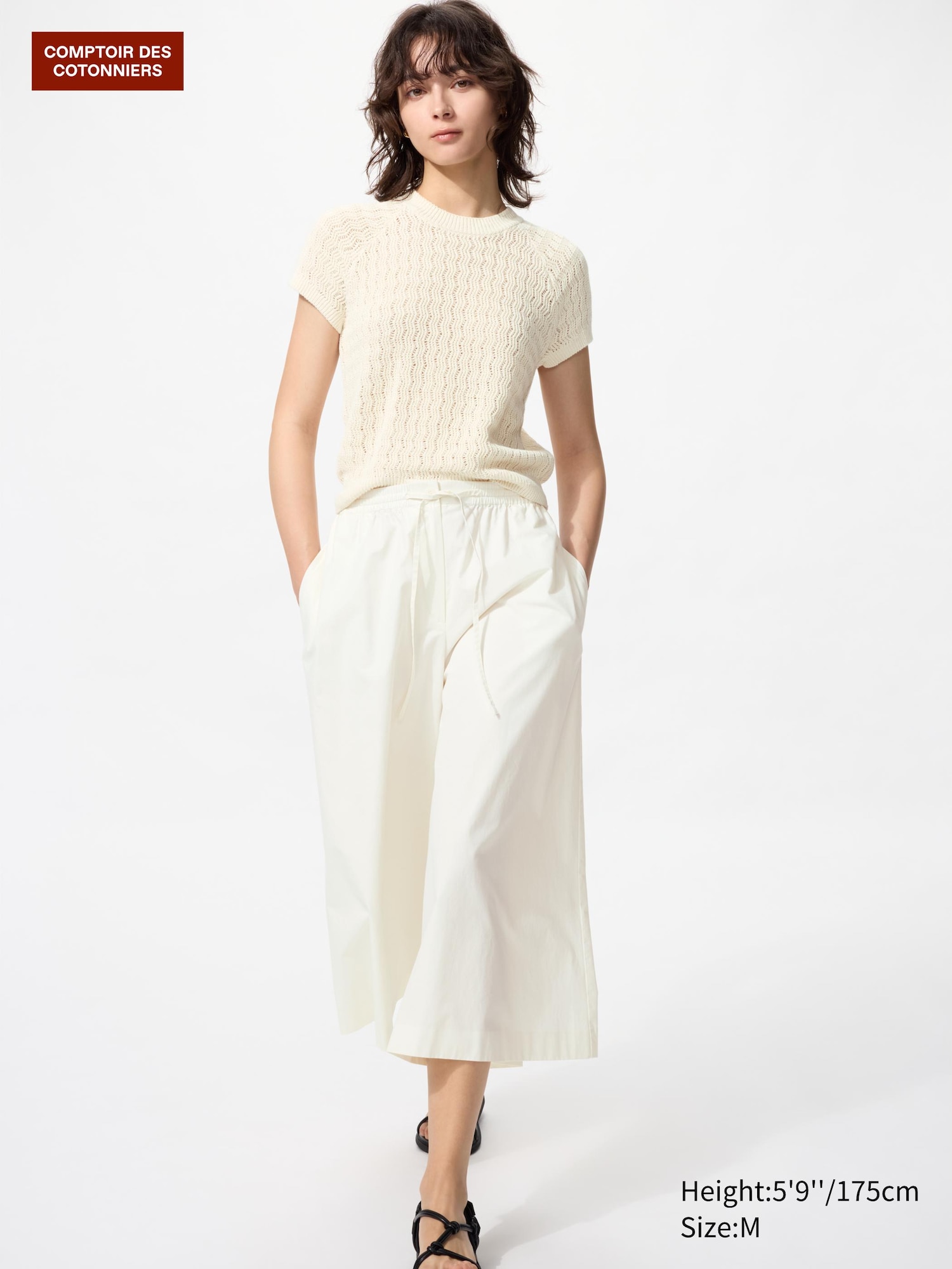 Cotton Culotte Trousers
