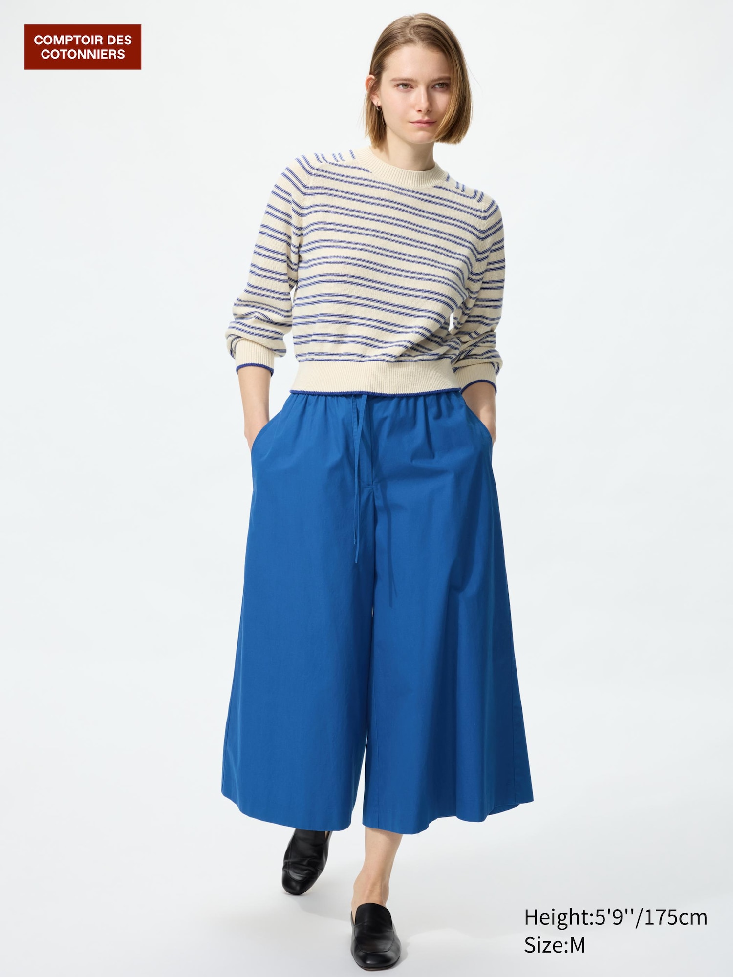 Cotton Culotte Trousers