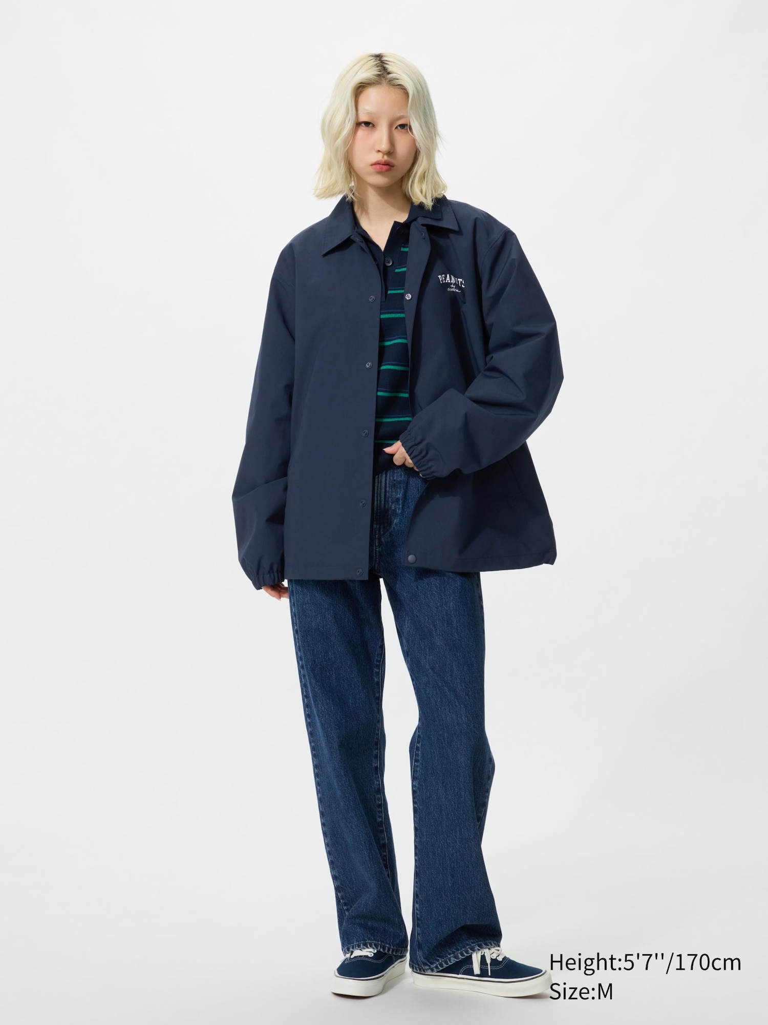 Men's PEANUTS UT Graphic Coach Jacket | UNIQLO UK