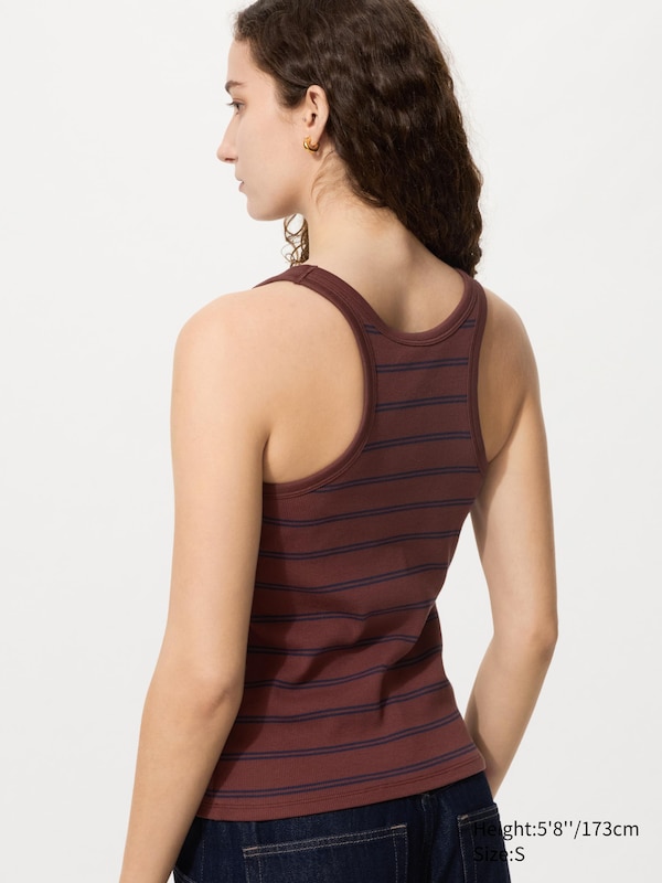 Racer Back Bra Top (Striped)