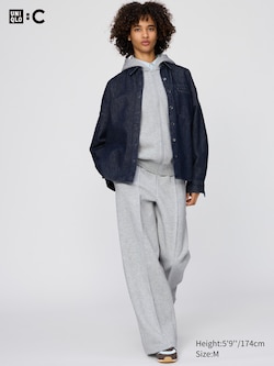 Sweat Straight Trousers (Longer)