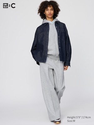 Sweat Straight Trousers (Longer)