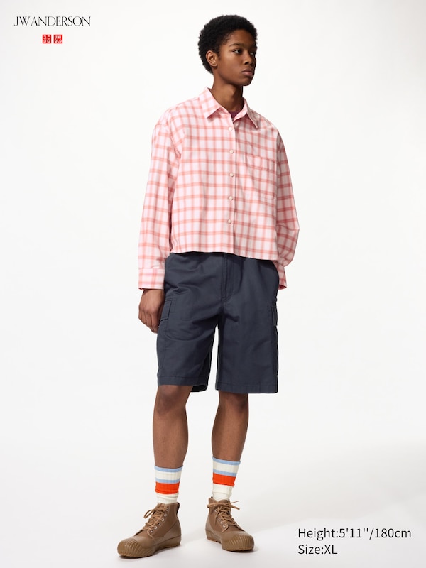 Oxford Boxy Shirt (Checked)
