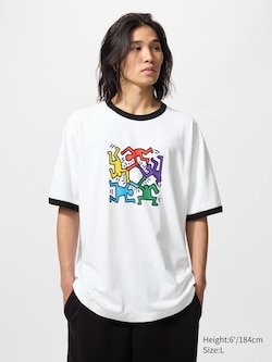 NY POP ART UT Graphic T-Shirt (Keith Haring)