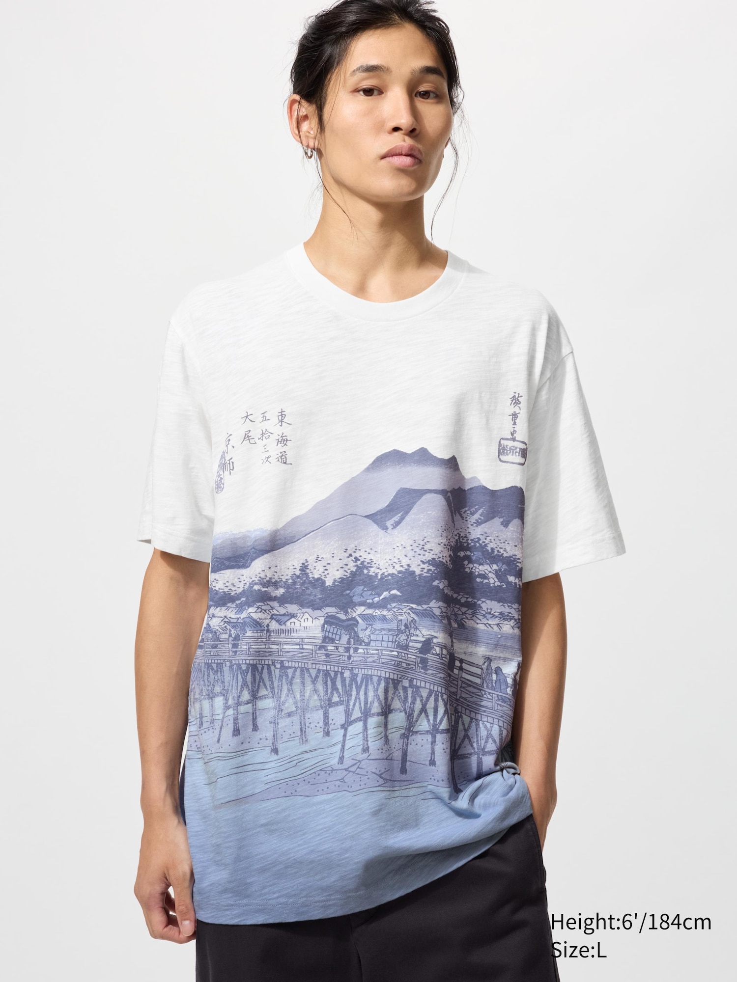 Men's Ukiyo-e UT Graphic T-Shirt | UNIQLO UK