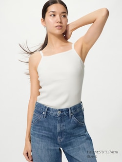 Square Neck Camisole Bra Top