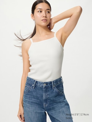 Square Neck Camisole Bra Top