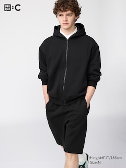 Oversized Sweat Full-Zip Hoodie