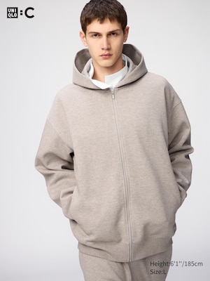 Sweat Oversized Full-Zip Hoodie