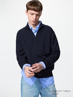 100% Merino Half-Zip Jumper