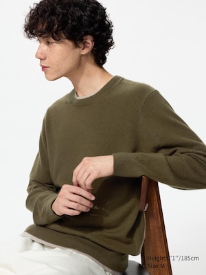 100% Cashmere Crew Neck Jumper