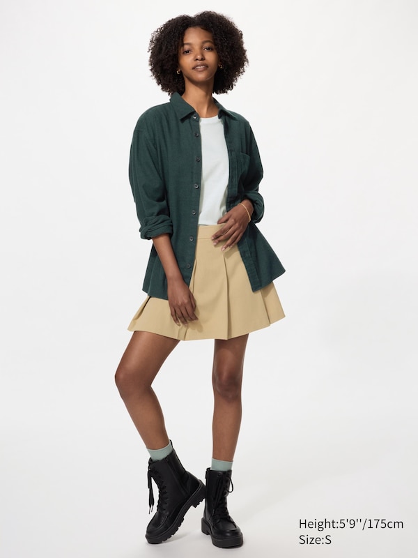Flannel Shirt (Regular Collar, Heather)
