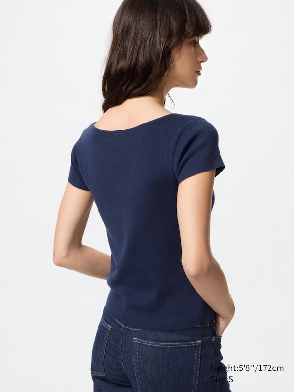 Round Neck Cardigan