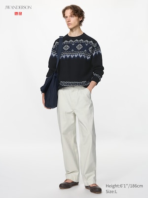 Straight Work Trousers