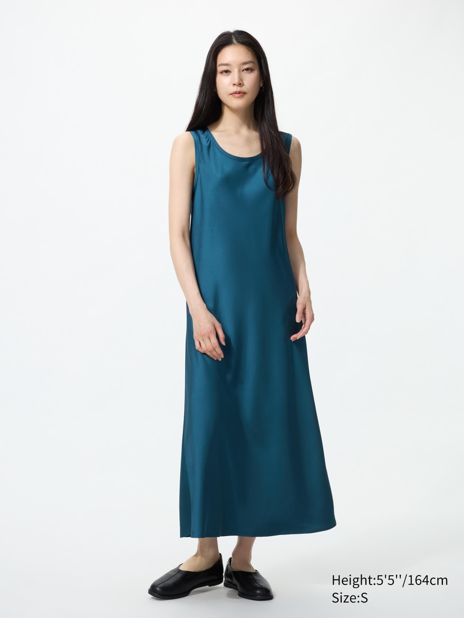 Satin Dress (Sleeveless)