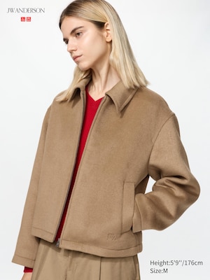Brushed Short Blouson
