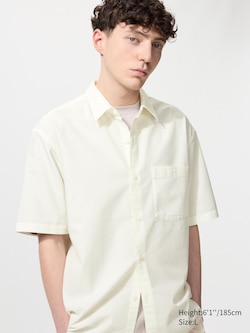 Seersucker Regular Collar Short Sleeve
