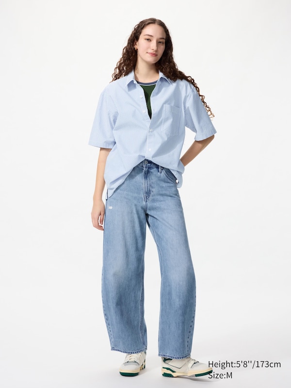 Seersucker Shirt (Short Sleeve, Striped)