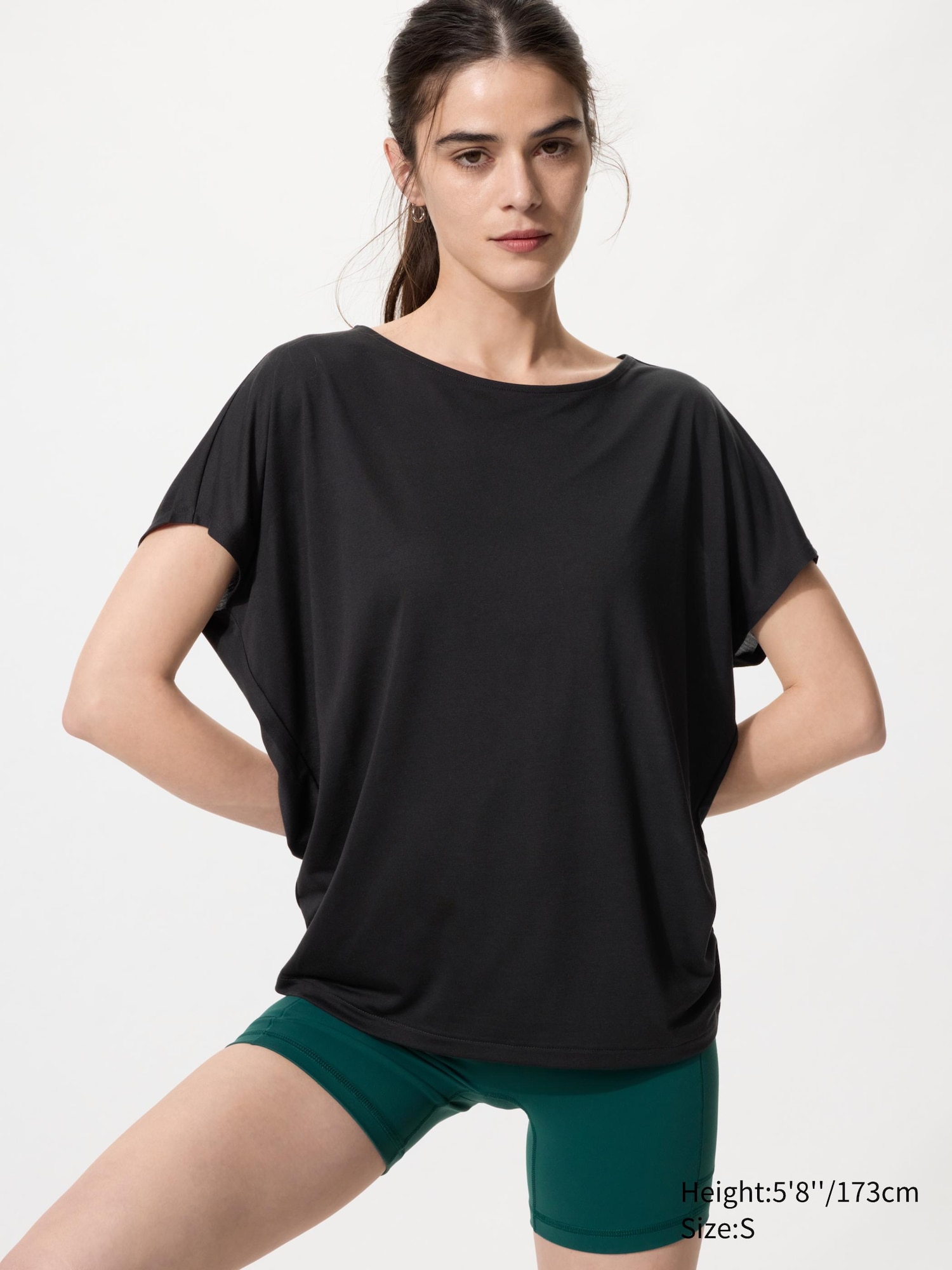 Drape Crew Neck T-Shirt