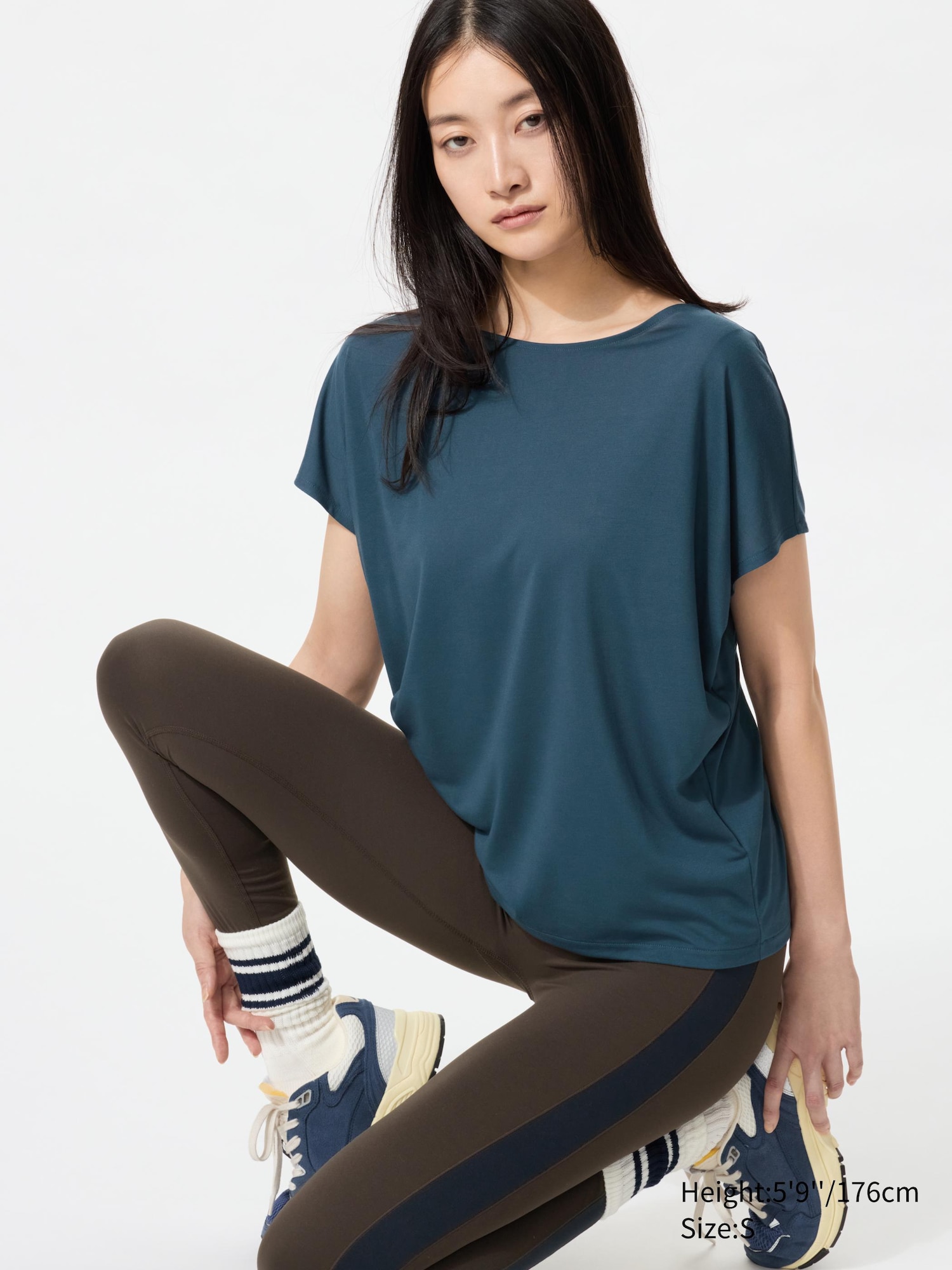 Drape Crew Neck T-Shirt