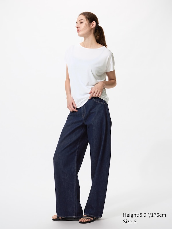 Drape Crew Neck T-Shirt