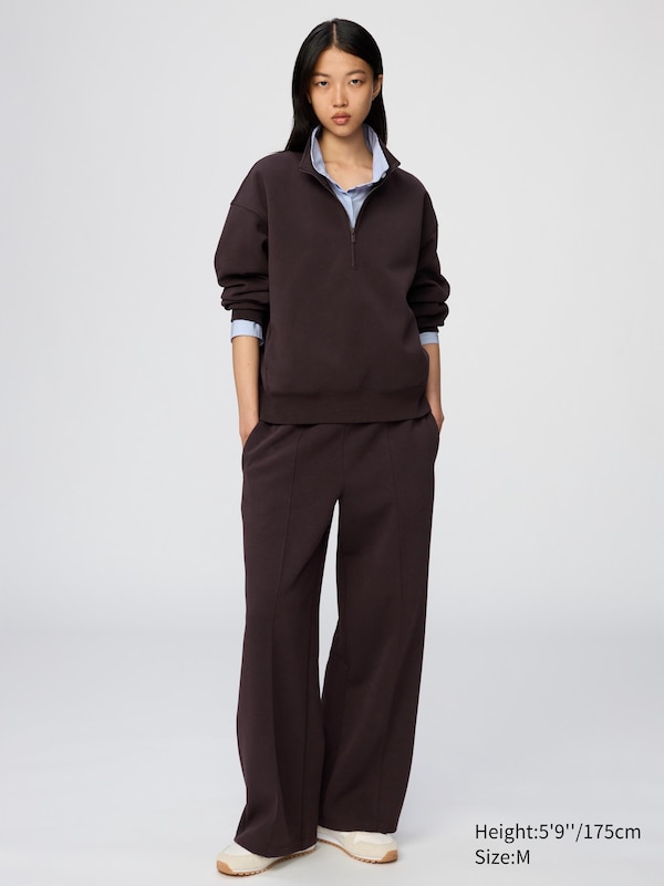 Sweat Straight Trousers