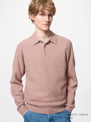 Soufflé Yarn Polo Jumper