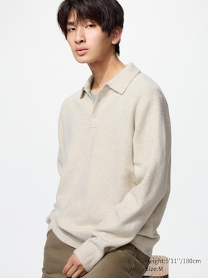 Soufflé Yarn Polo Jumper