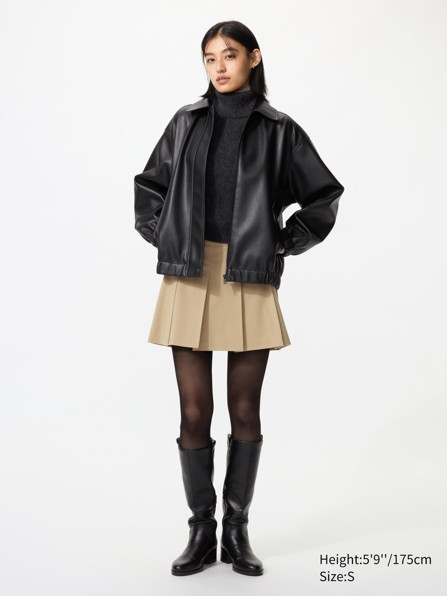 Pleated Skort