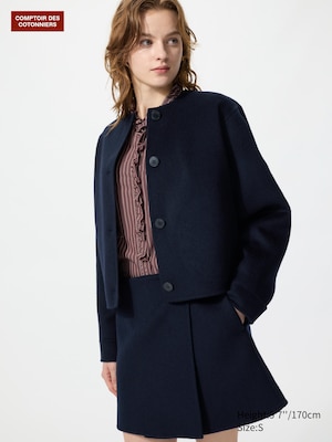 Double-Faced Wool Blend Blouson