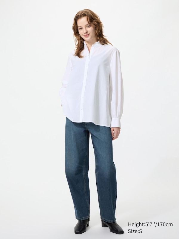 Cotton Frill Blouse