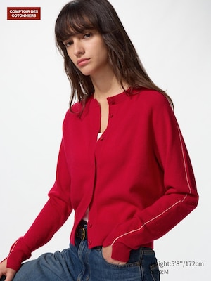 Crew Neck Cardigan