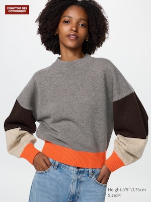 Lambswool Jumper (Colour Block)