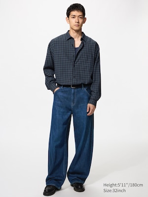 Baggy Barrel Leg Jeans (Longer)