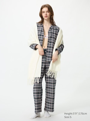 Flannel Pyjamas (Checked, Long Sleeve)
