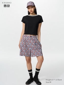 Pleated Shorts (Floral)