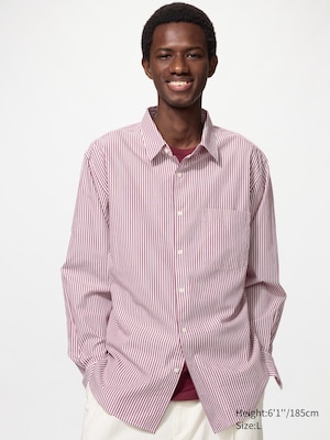 Broadcloth Regular Fit Shirt (Regular Collar, Striped)