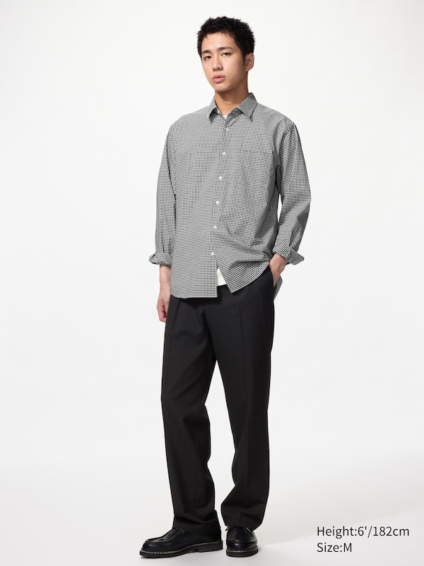 Broadcloth Regular Fit Shirt (Regular Collar, Checked)