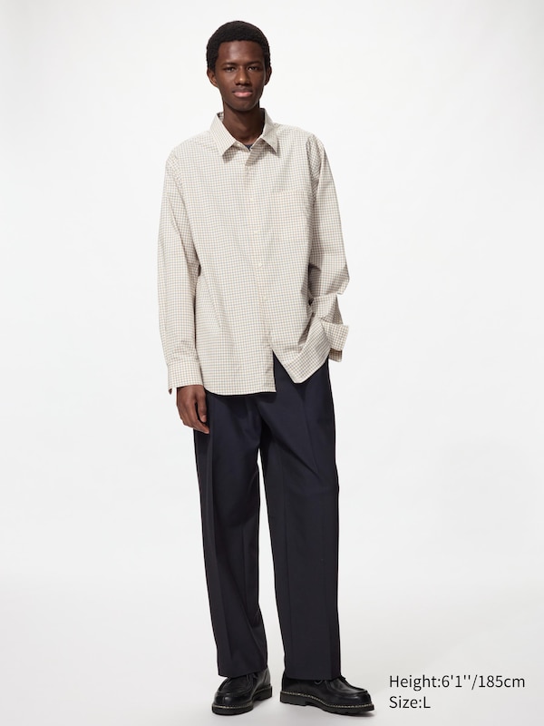 Broadcloth Regular Fit Shirt (Regular Collar, Checked)