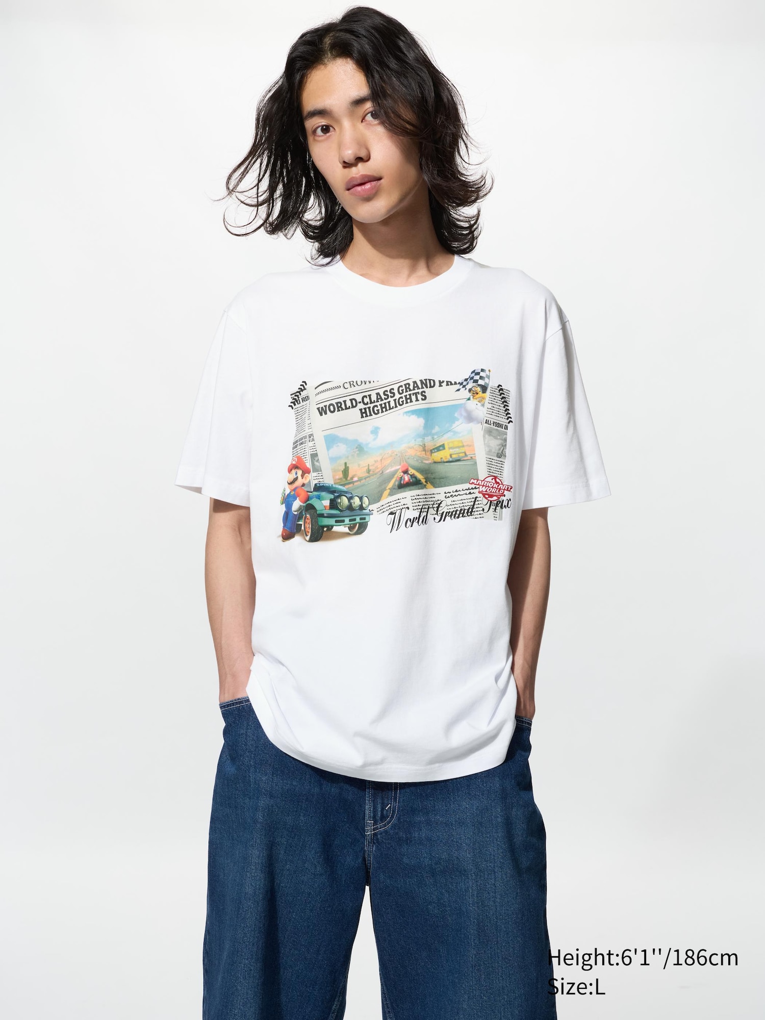 Mario Kart World UT Graphic T-Shirt