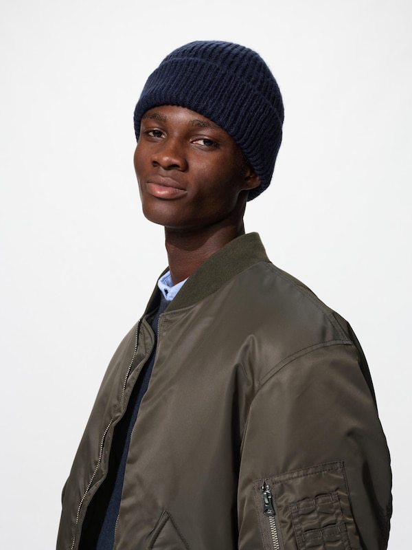 HEATTECH Beanie (Ribbed)